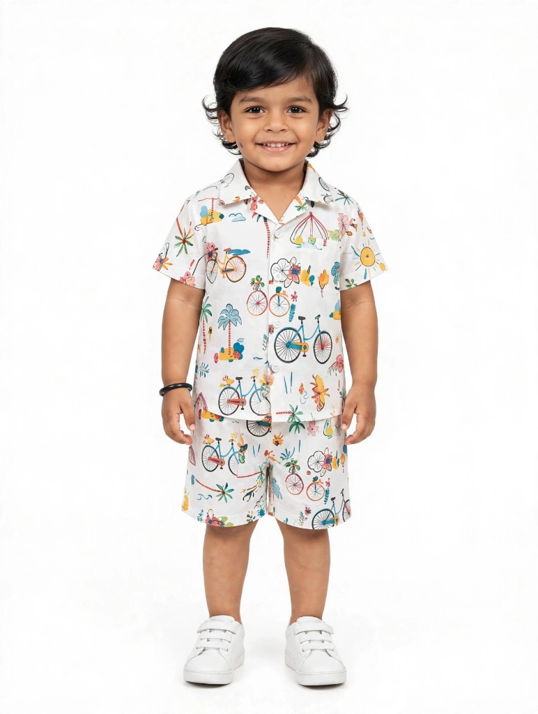 Boys Shirt & Shorts Sets